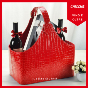 Cesto Natale con bottilgie